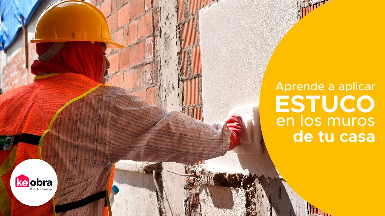 👷 Cómo aplicar #estuco en muros | #HazloConKeObra