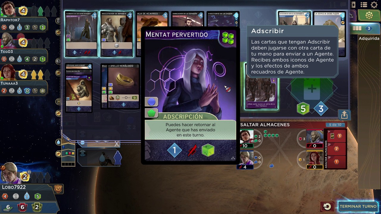 Dune  Imperium Auge de IX + Inmortalidad - 2º Clasificatorio con Rhombur Vernius - 3ª Temporada
