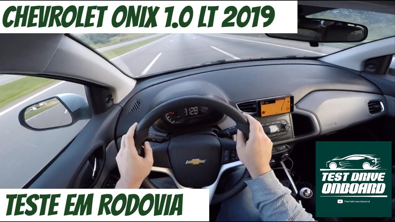 CHEVROLET ONIX 1.0 LT 2019 | TESTE EM RODOVIA | TEST DRIVE ONBOARD®
