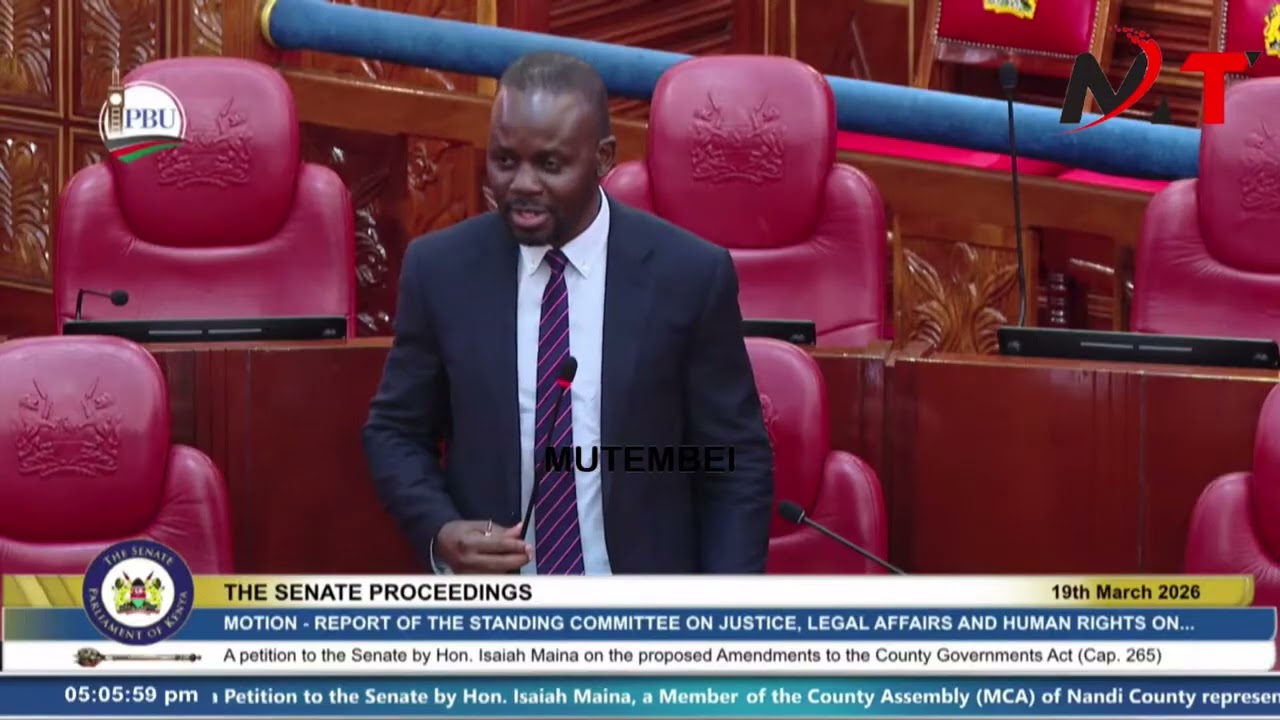 Kawira Mwangaza Was Impeached by MCAs for ignoring them!Senato Kajwang says!