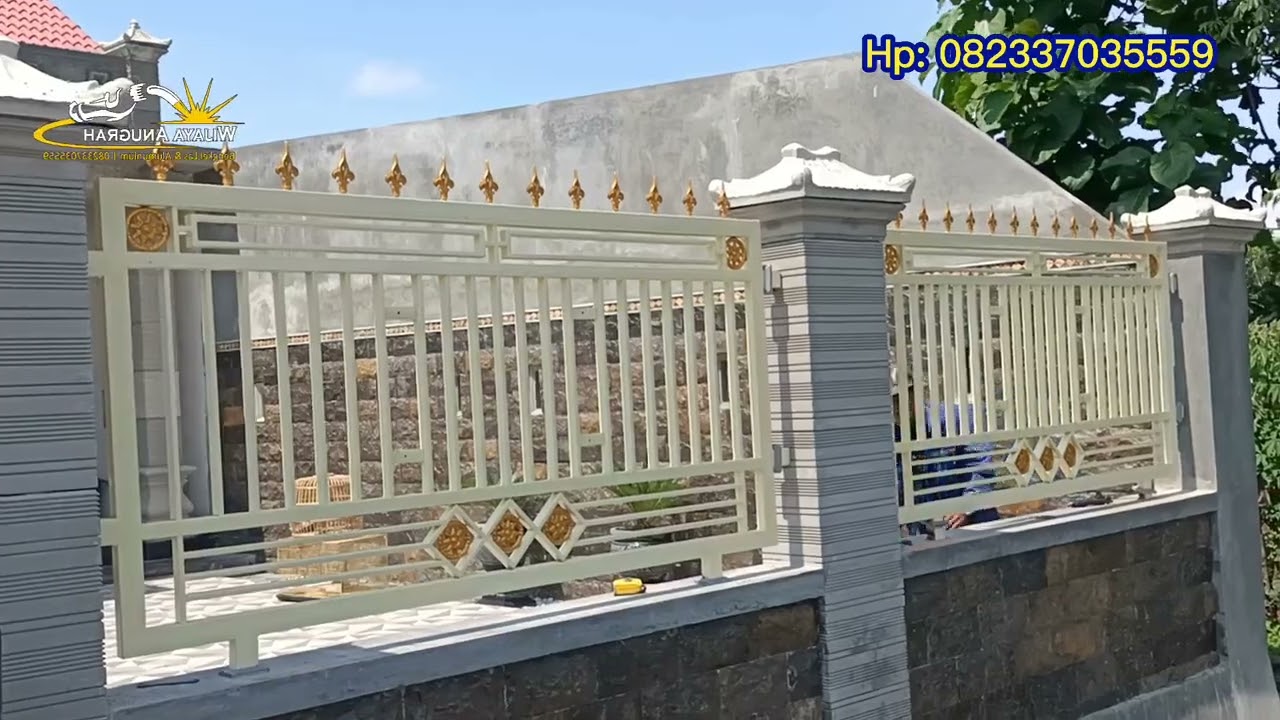 Pagar Cantik  ke 2 Pesanan mbak mbak Hongkong || Pagar Minimalis