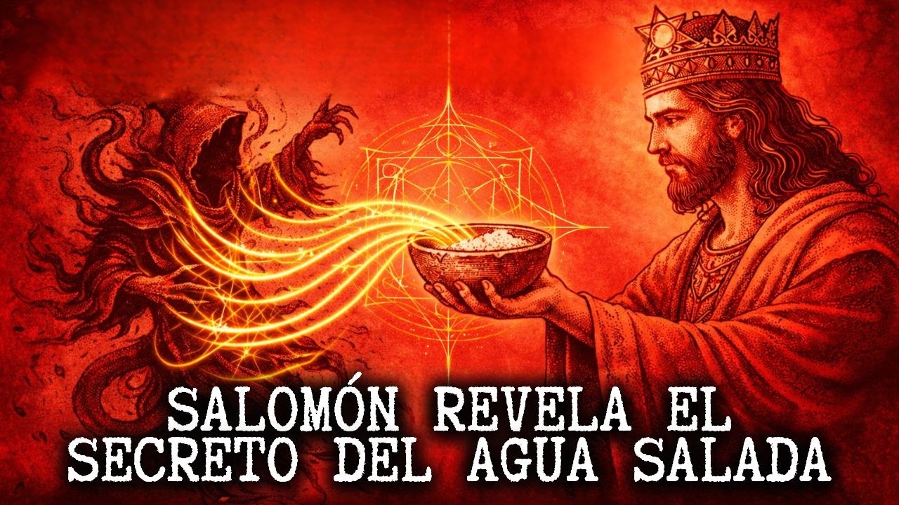 Salomón reveló por qué el agua salada destruye la energía de los Arcontes (Usa esto esta noche)