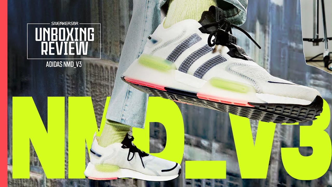 O NMD_R1 Chegou à sua TERCEIRA VERSÃO | UNBOXING+REVIEW adidas NMD V3
