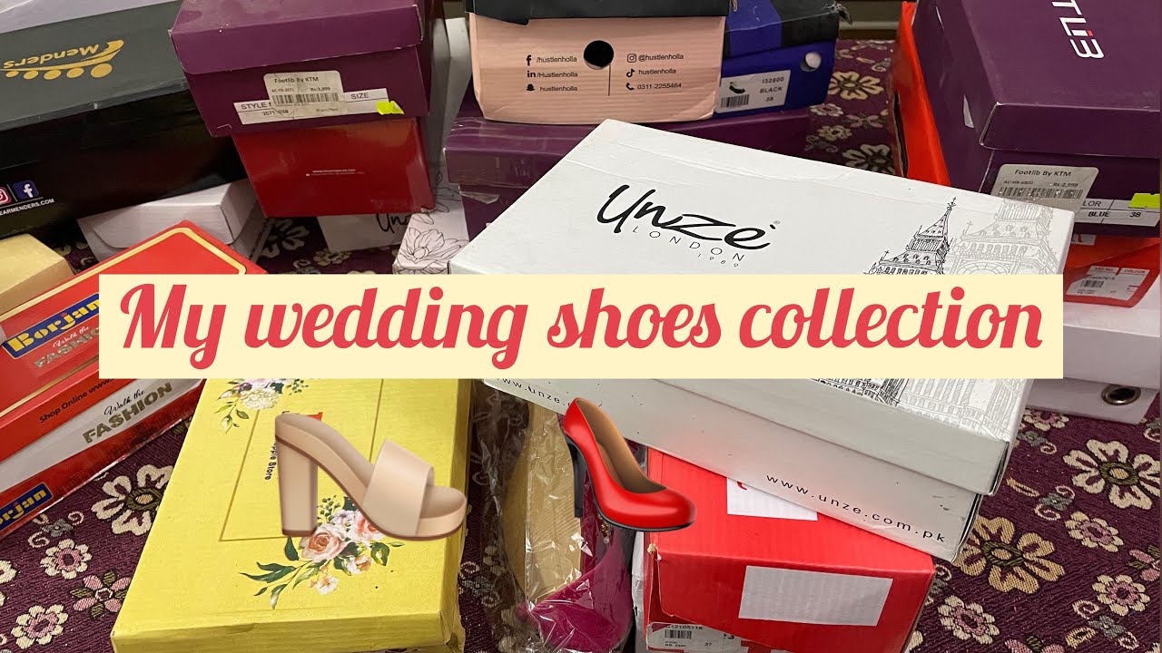 My wedding shoes collection|winter shoes 👟 sandals 👡 heels👠|wedding season@lifestylegujranwala8586