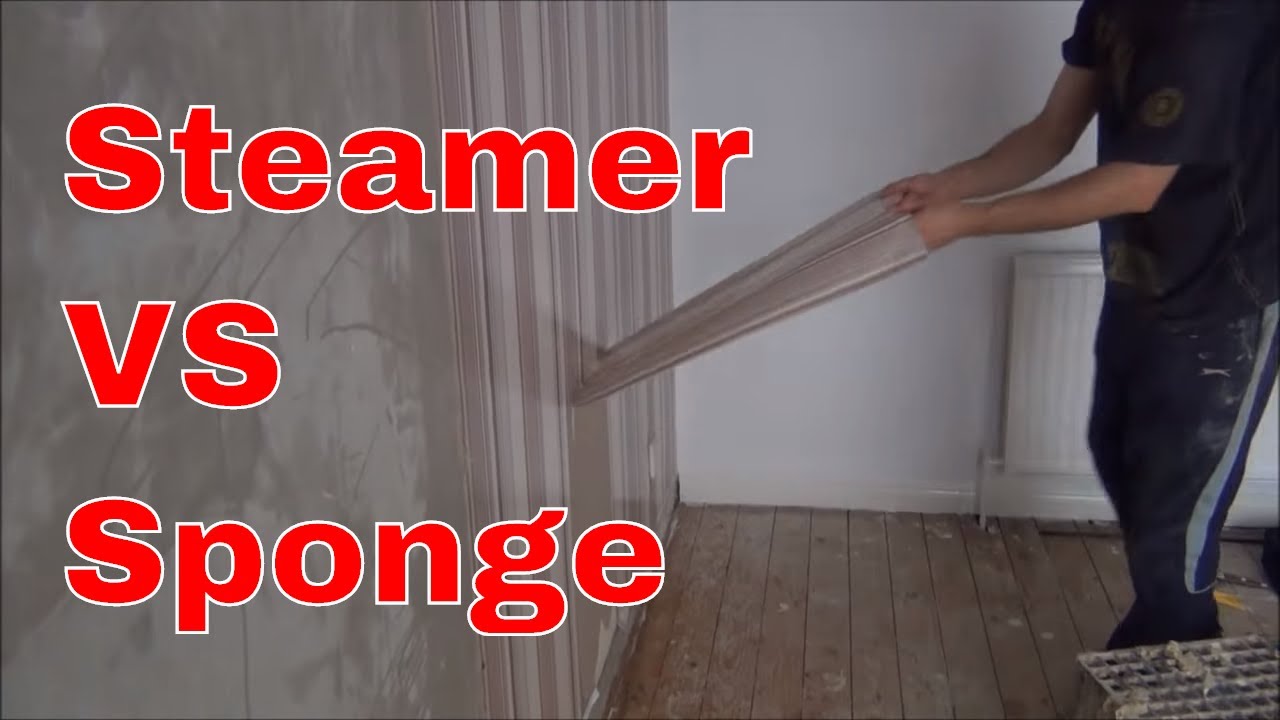 Removing Wallpaper: Steamer Vs Sponge
