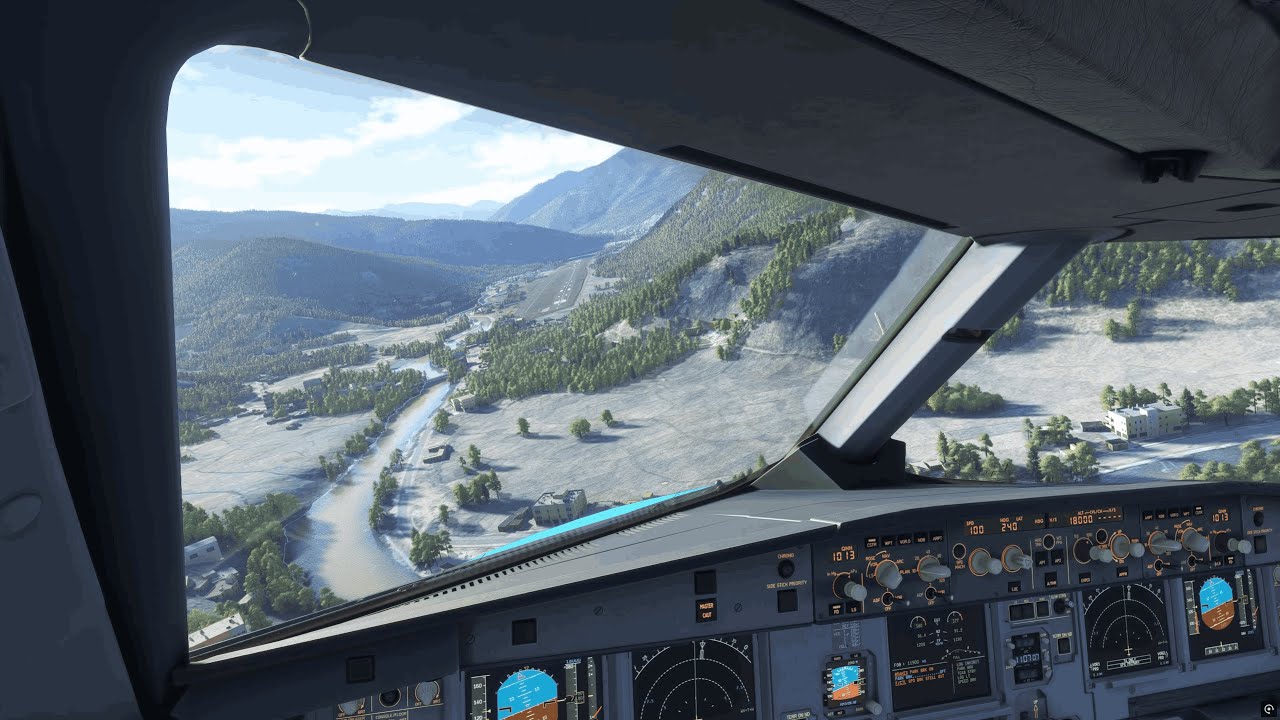 ULTRA REALISM MSFS 2024..Landing in Paro ( VQPR ). 4K.RTX 4090, i9-14900k.