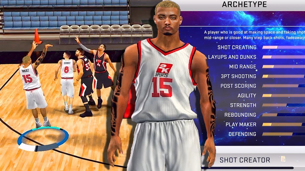NBA 2k20 Mobile MyCareer #1 | The GOAT DeMari Breez Creation | Scouts Invitational Game