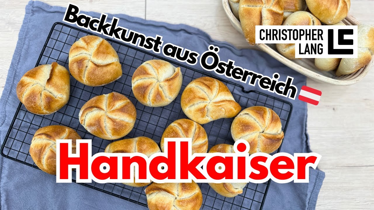 Die perfekte HANDKAISER SEMMEL backen | Mein einfaches REZEPT für Handsemmeln | Christopher Lang