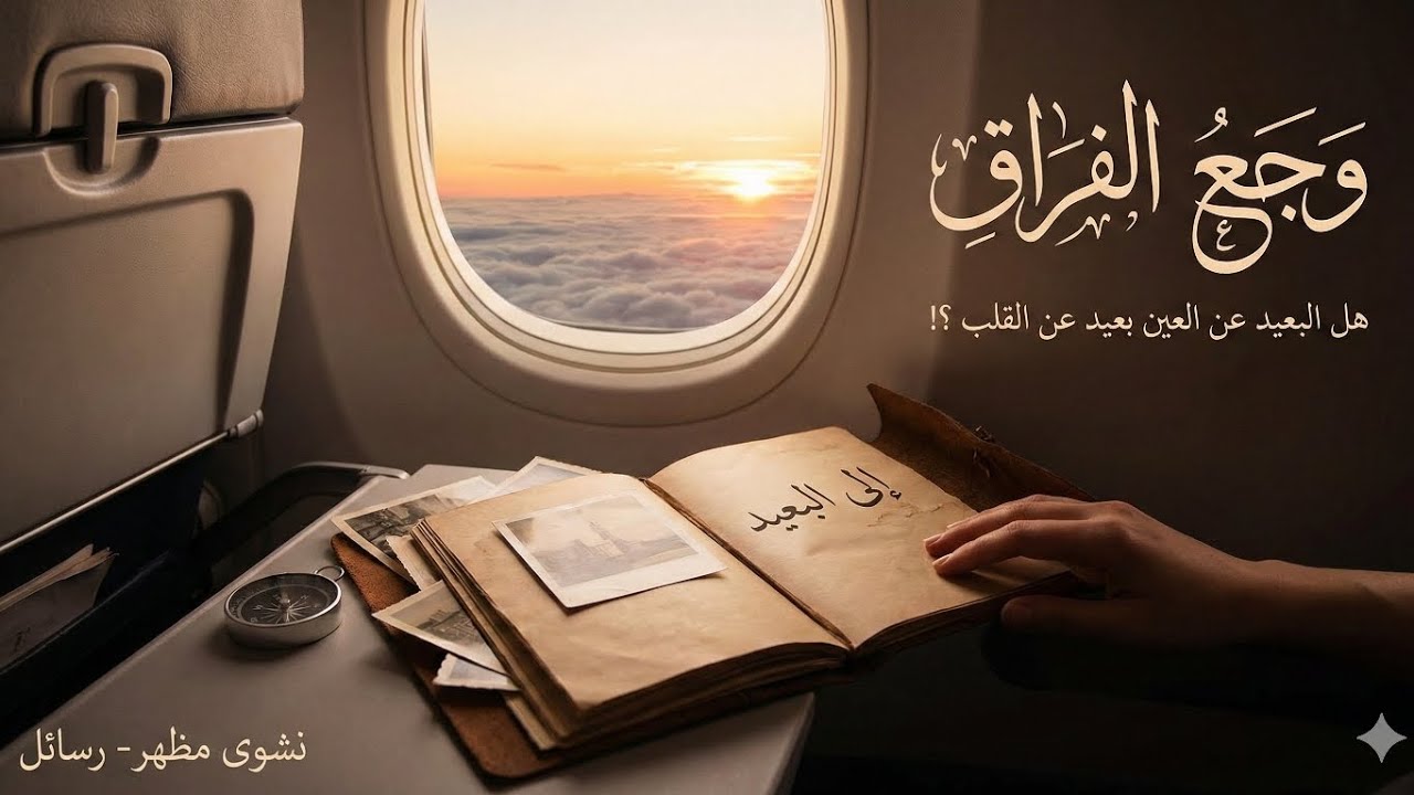 وجع الفراق 😔  إزاي تعيش بجسمك هنا .. وقلبك هناك؟ 🌍 رسالة لكل مغترب 