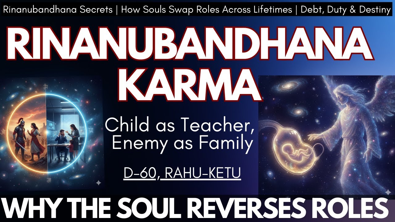 Roles Shift Across Incarnations | Your Child Was Once Your Teacher | Rinanubandhana Explained