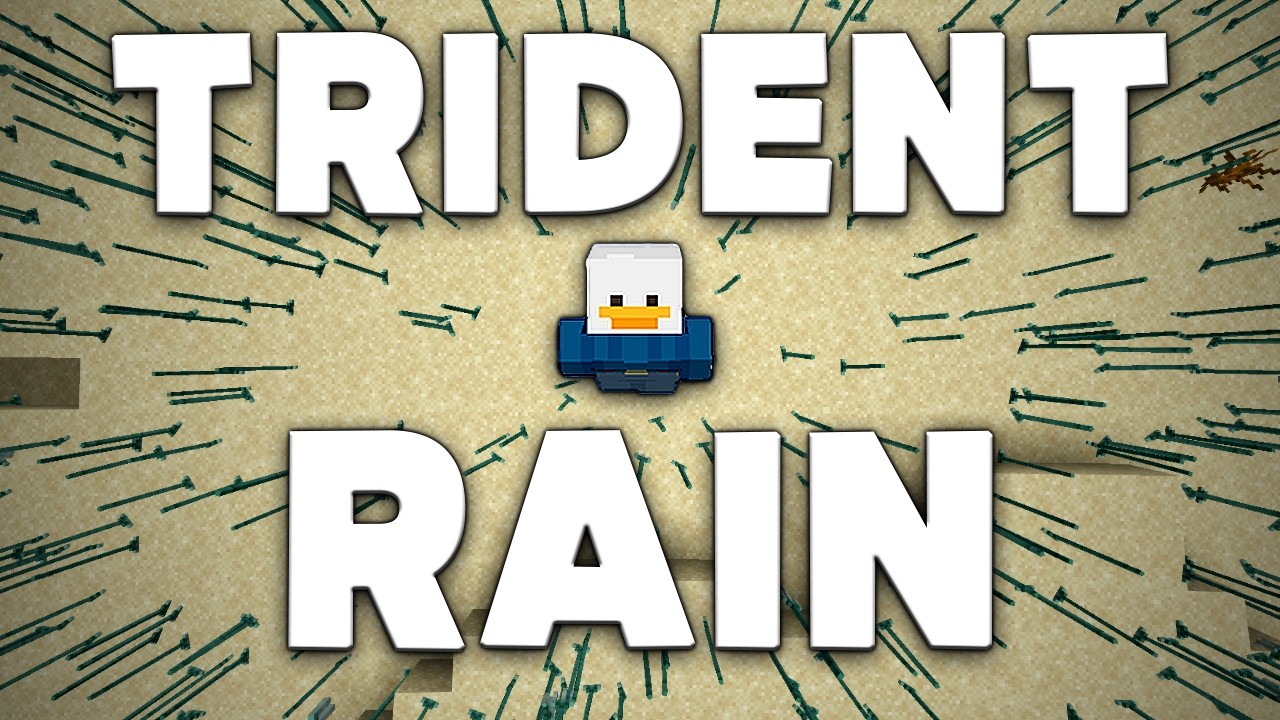 Can I Beat Minecraft in TRIDENT Rain?