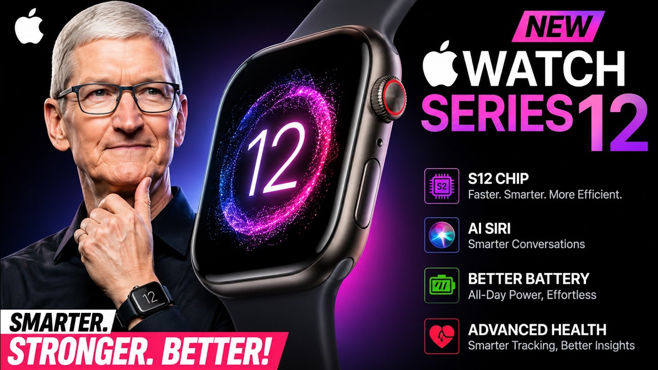 Apple Watch Series 12: HUGE AI Upgrade, S12 Chip & Better Battery Life!