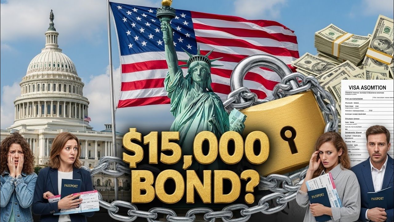 ШОК: ВИЗА В США ЗА 15 000 ДОЛЛАРОВ? ЗАЛОГ ЗА ПОЕЗДКУ В АМЕРИКУ?!