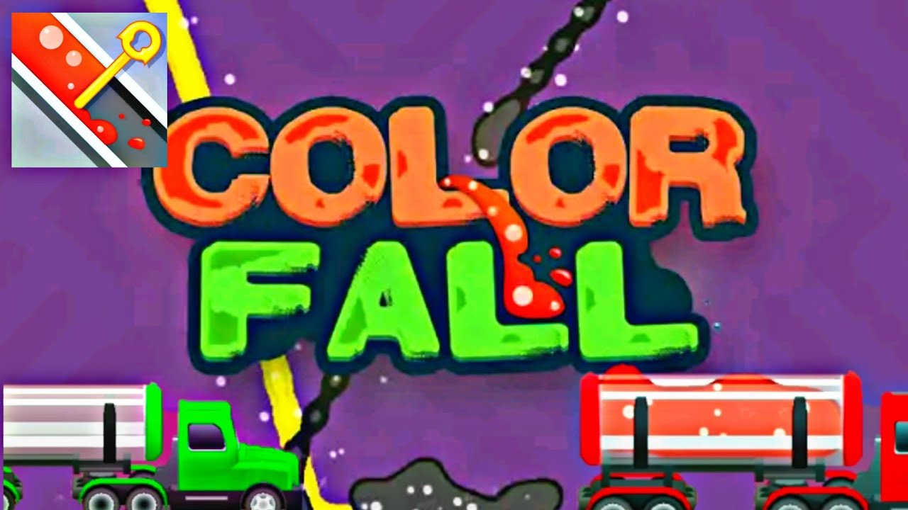 Color Fall Pin Pull (By Timuz Games) Android Gameplay Walkthrough Levels 1-20 | Blue Sky