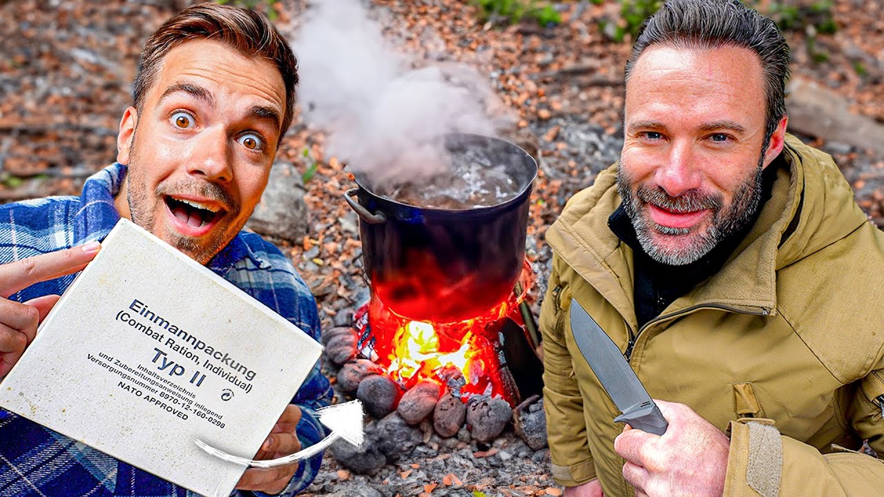 Ich teste MILITÄR ESSEN mit @OttoBulletproof 😳