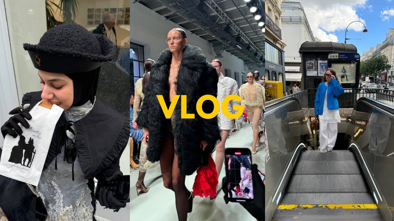 VLOG #8 Тиждень моди в Парижі. Покази та презентації брендів, створення контенту і стилізація зйомки