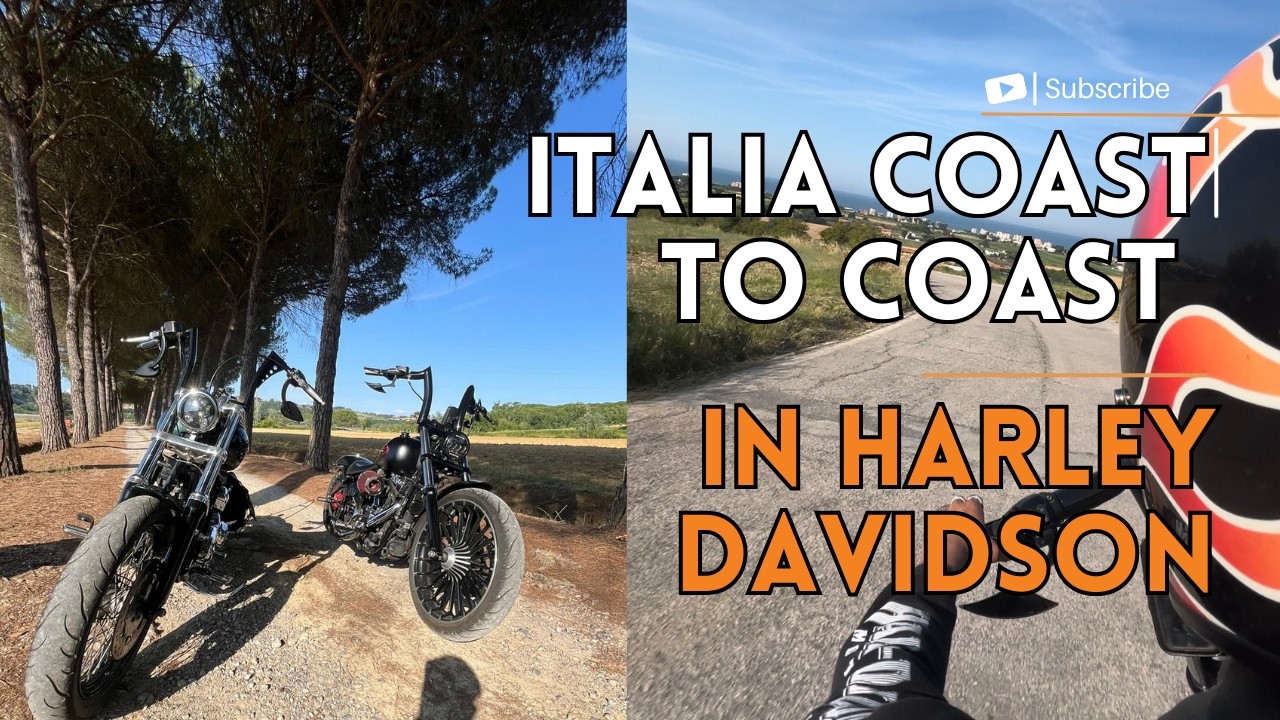 ITALIA COAST TO COAST IN HARLEY DAVIDSON | verso l'European H.O.G. Rally di Senigallia