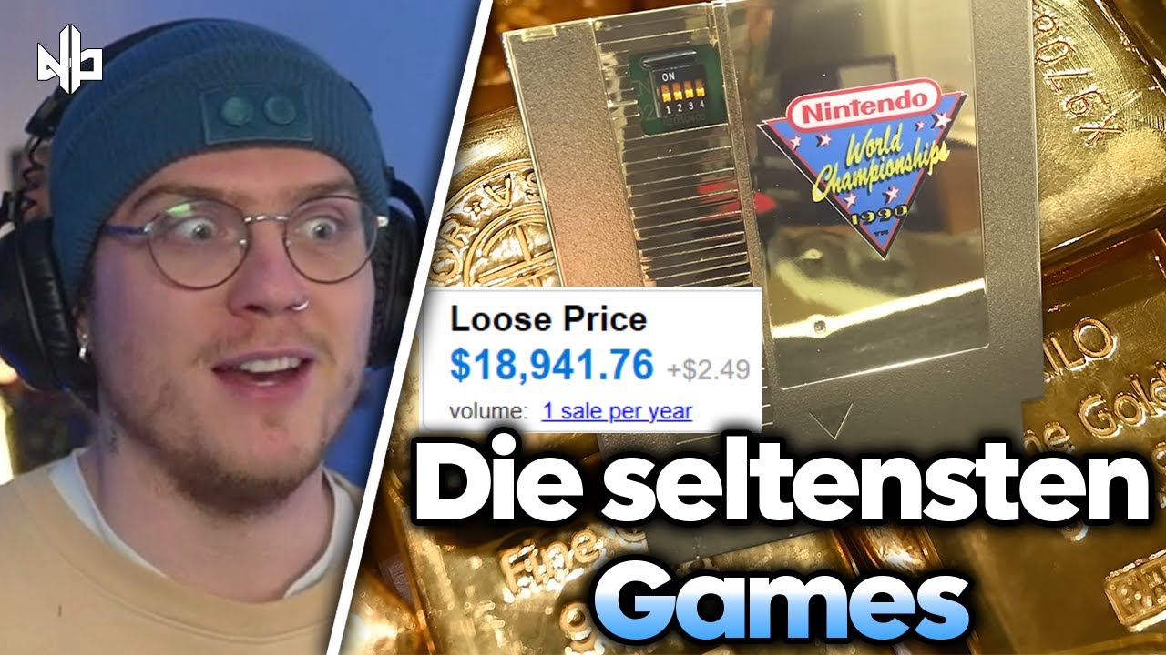 Die seltensten Games 🤯 | Niek reagiert auf 