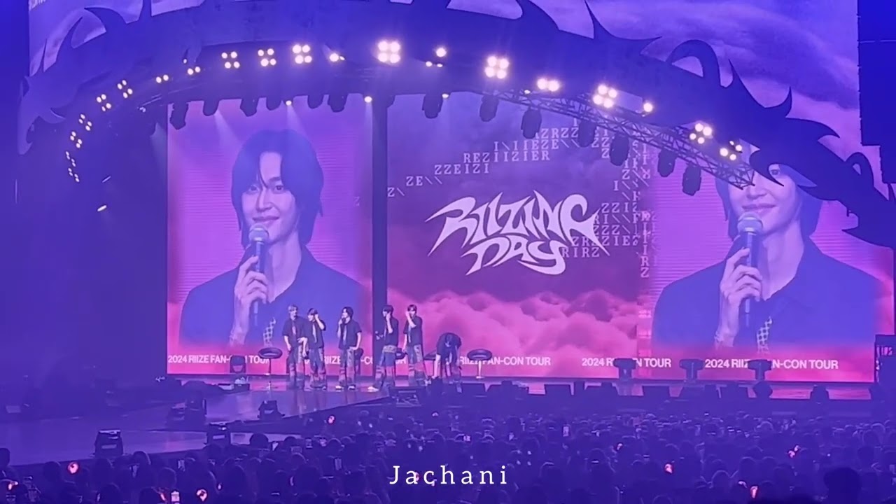 20240727 Talk 1 +  BRIIZE to RIIZE + Missions(Day1)- RIIZE #RIIZE_FANCON_in_BKK #RIIZINGDAYinBKK