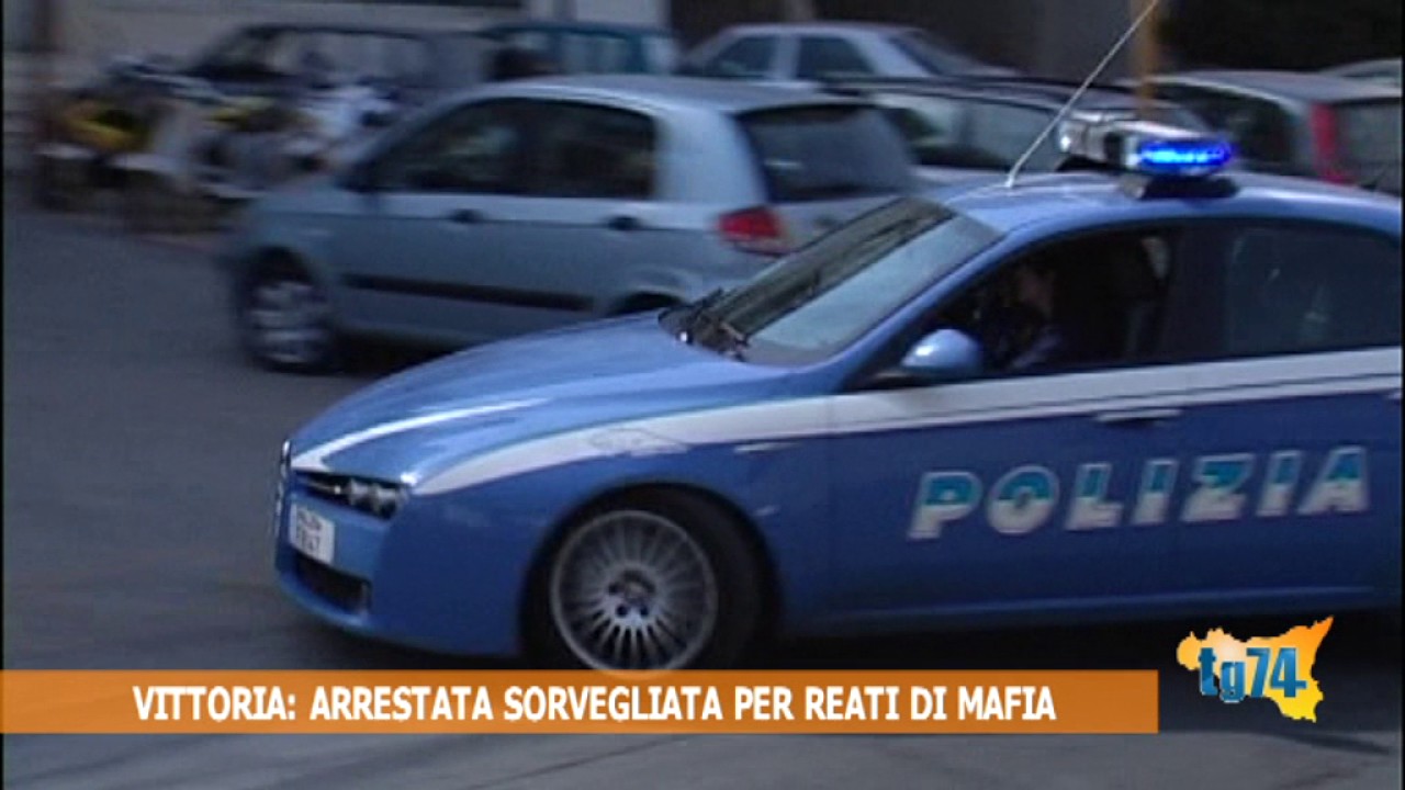 Vittoria, arrestata sorvegliata per reati di mafia