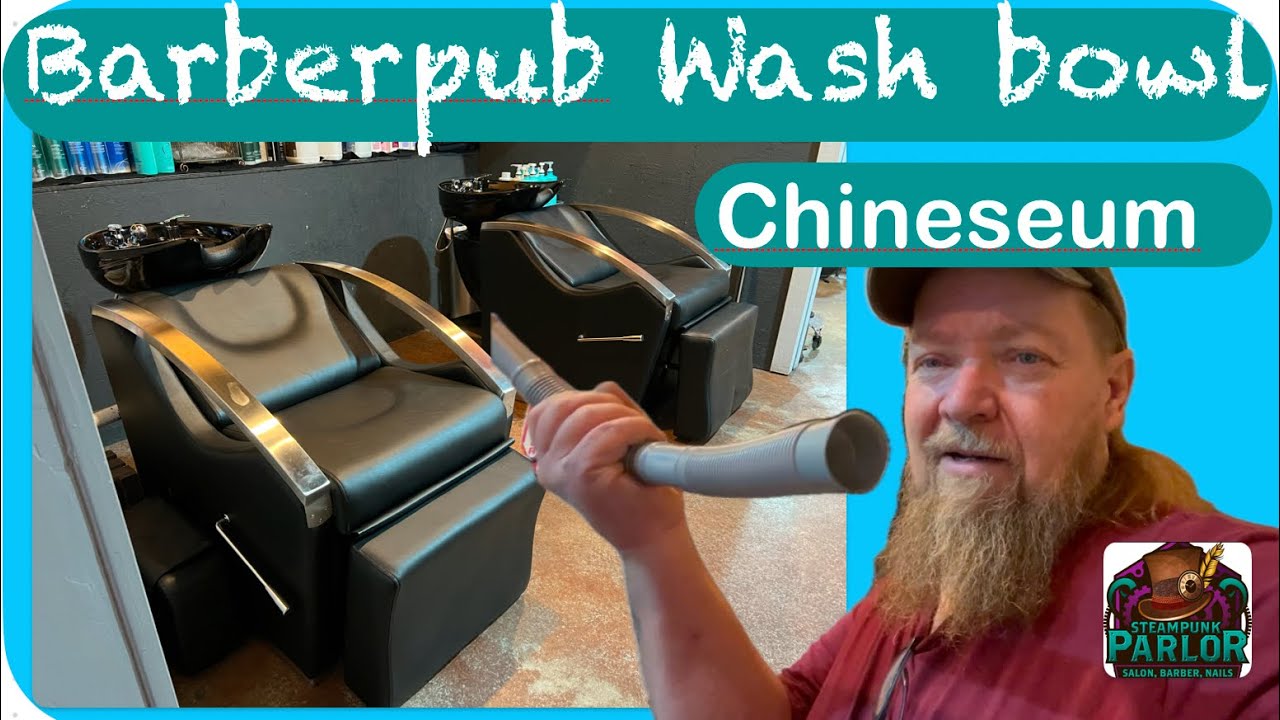 How to install a Barberpub hair wash bowl “CHINESEUM PARTS”