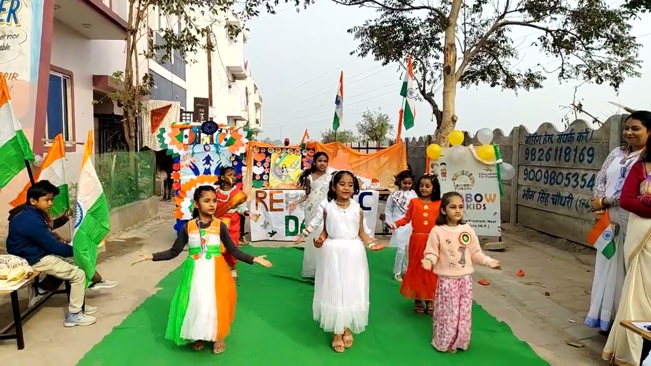 Dance performance for 26 january by our little talented kids...