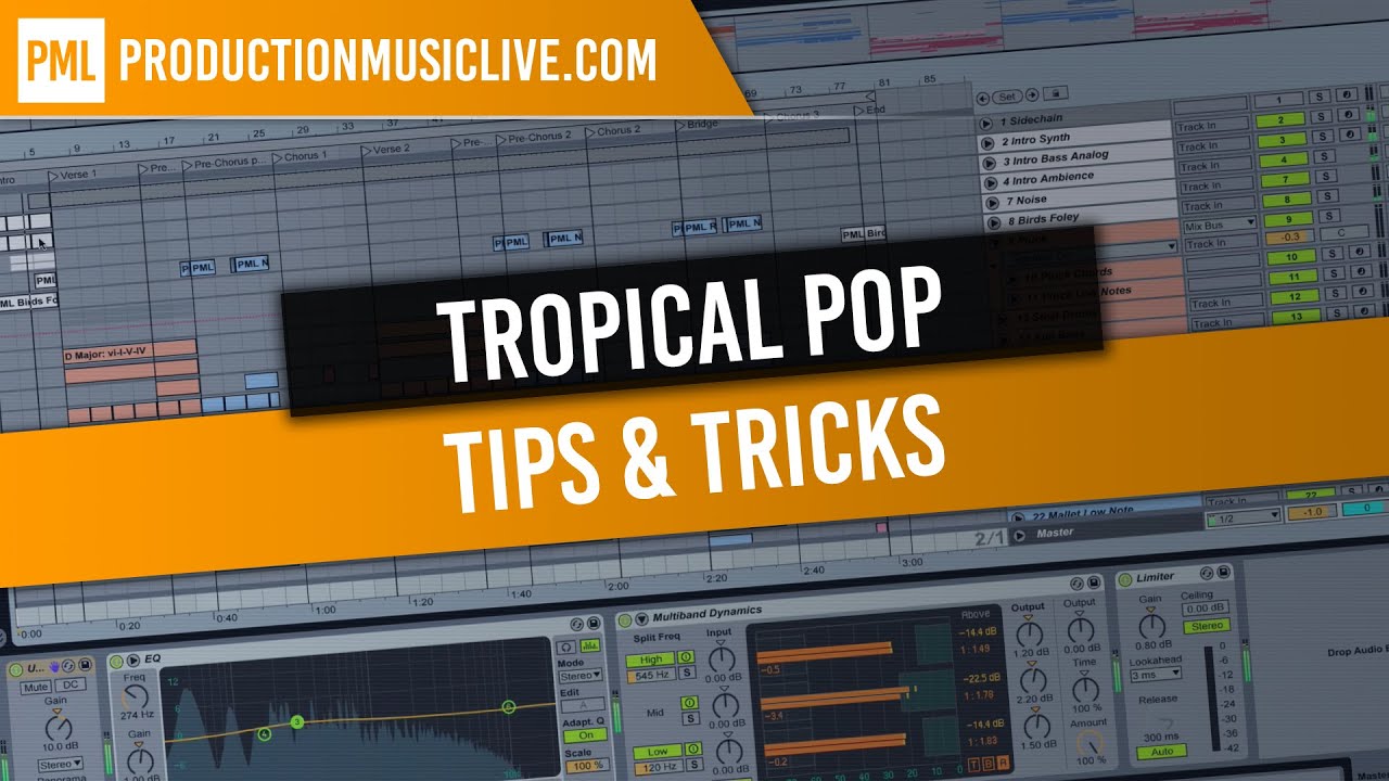 How To Make Tropical Pop with Ableton Live