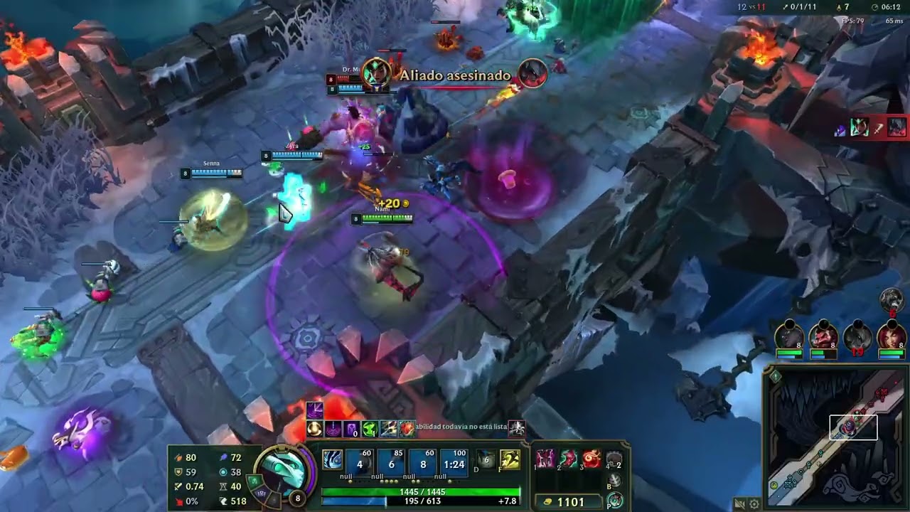 Nami cura demasiado en aramcaos