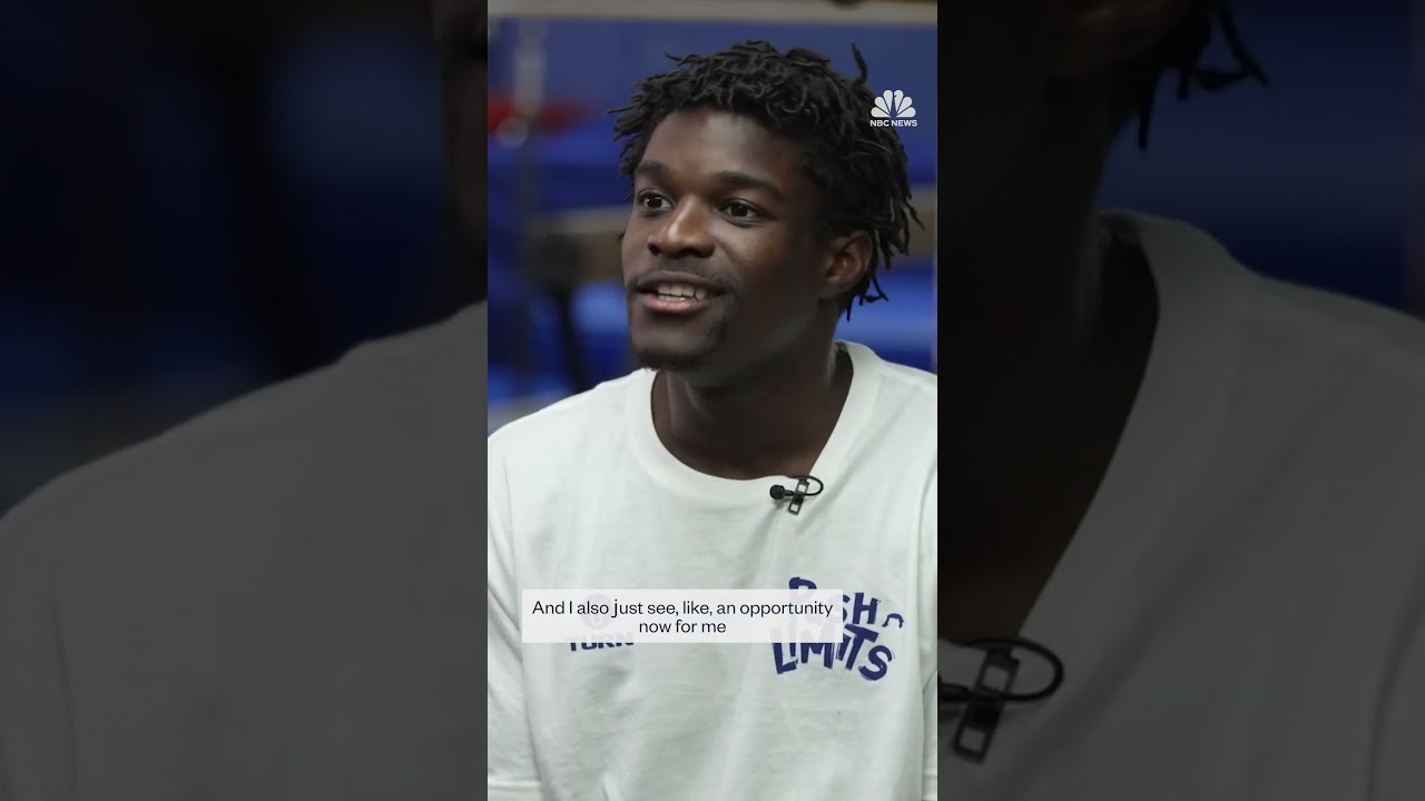 Olympic gymnast Frederick Richard is making gymnastics exciting for everyone