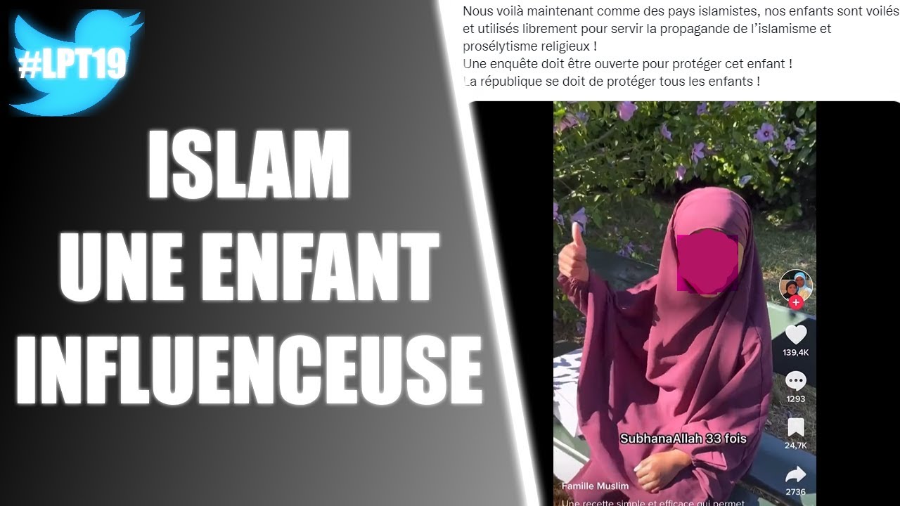 LPT19 - ISLAM : UNE FILLETTE FAIT DE LA PROPAGANDE
