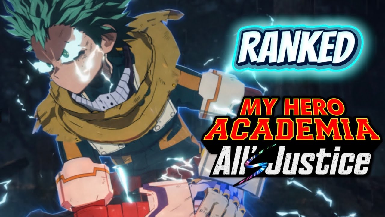 RANKED BE GETTING INSANE!!!! |My Hero Academia All&rsquo;s Justice Online Ranked Battles|