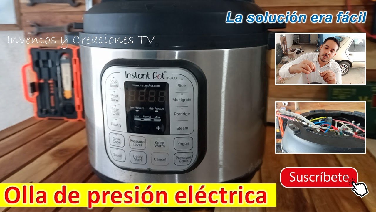 ⚒ Tutorial 👍 Reparando olla de presión eléctrica😀