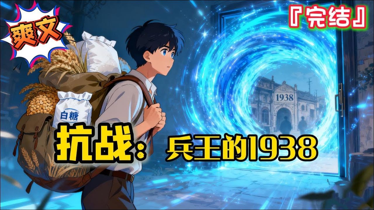 完结《抗战：兵王的1938》在现代和1938年之间往返穿越，通过携带粮食、白糖等物资支援抗战… #爽文 #小说 #穿越 #抗日 #一口气看完 #有聲書 #有声小说 #完结文 #有声书 #抗戰 #完結