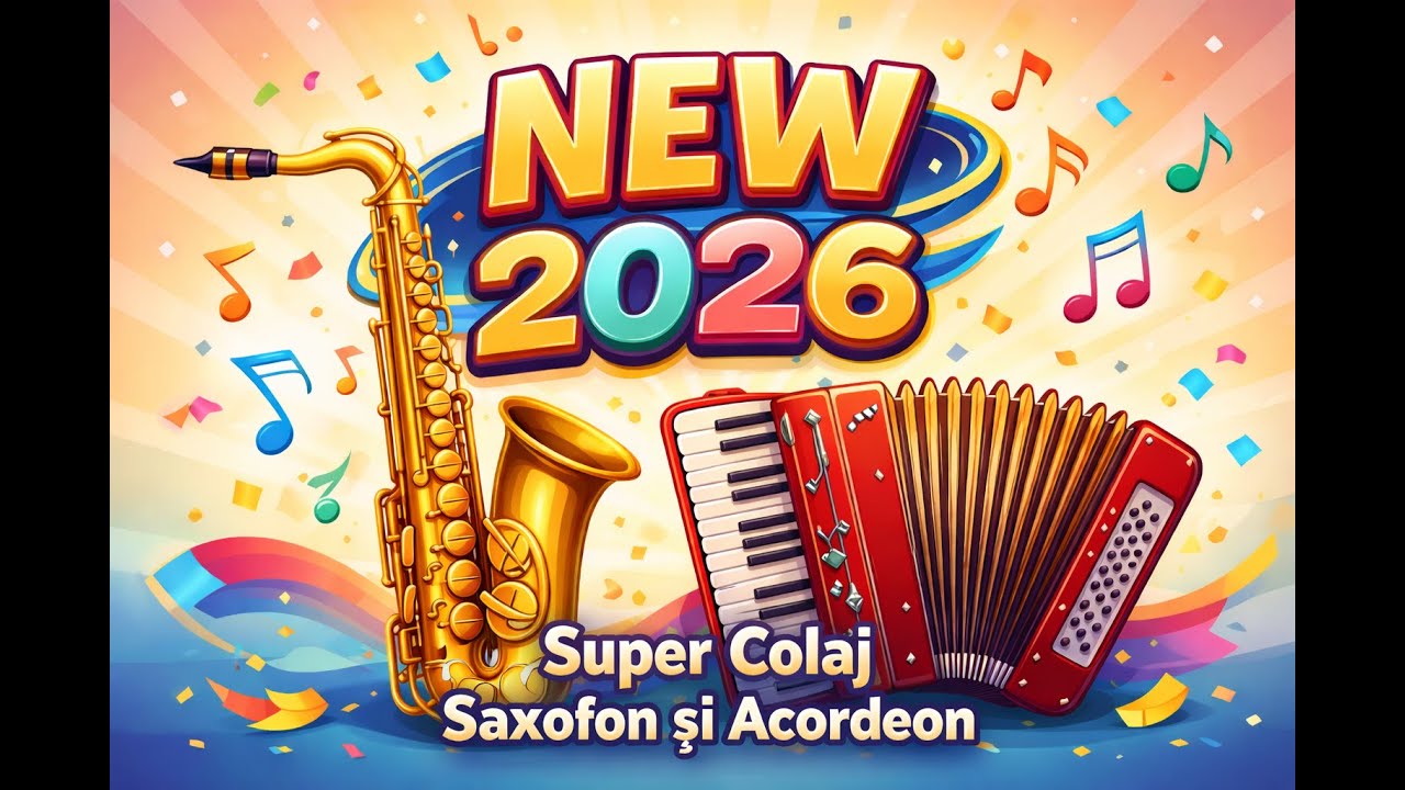 🎷Instrumentala Saxofon💥New 2026 🎷Hore si Sarbe de Joc💥SAXOFON SI ACORDEON 💥  2006💥