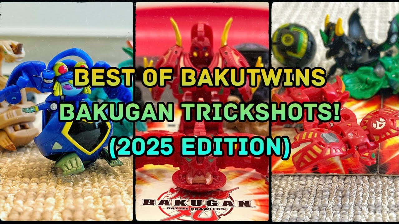 BEST OF BAKUTWINS BAKUGAN TRICKSHOTS (2025 EDITION)