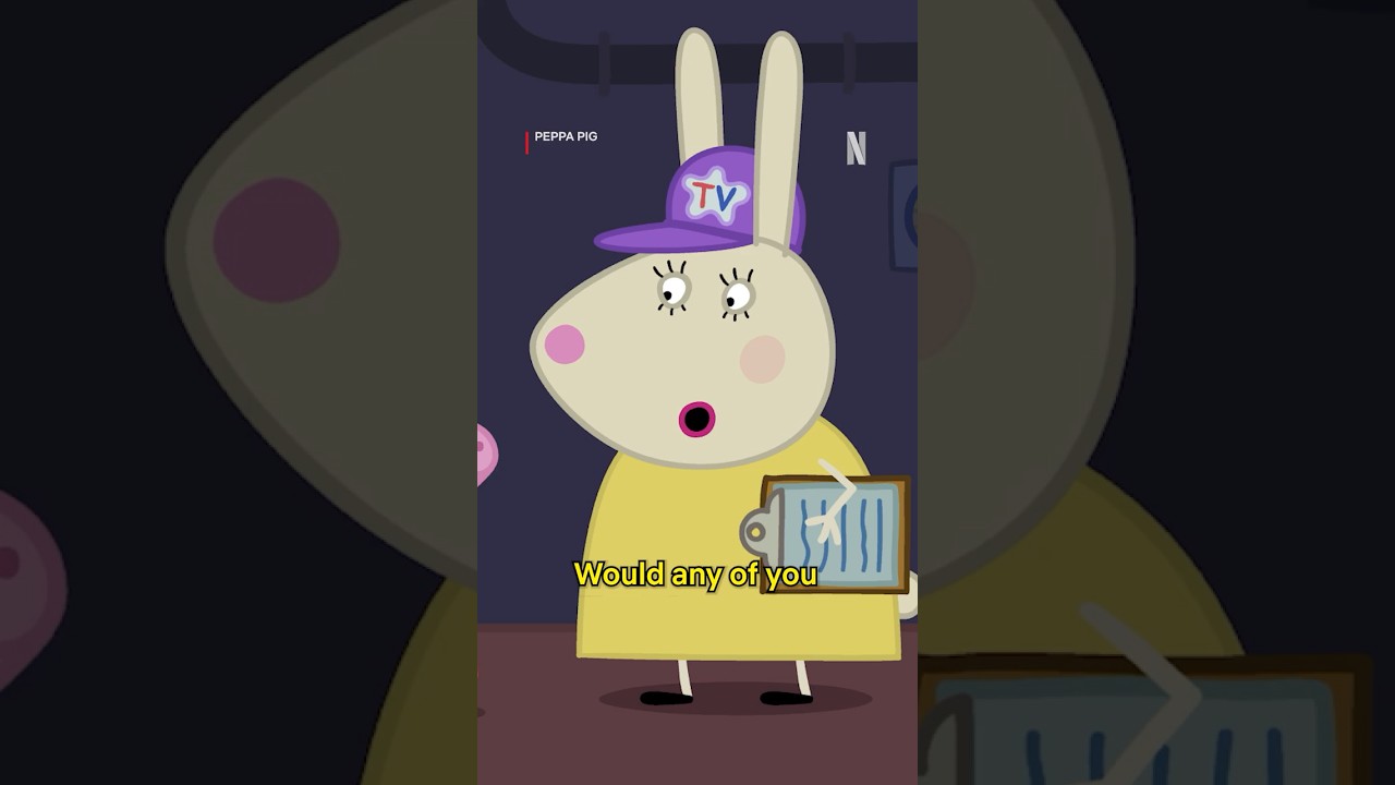 Lights, camera... Peppa! 🌟 Peppa Pig is now playing on Netflix! | Netflix Jr.