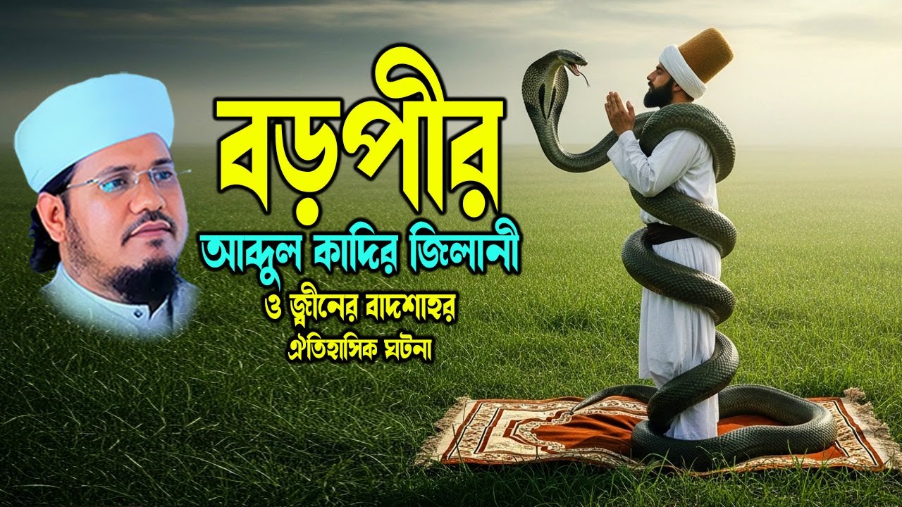 জ্বীনের বাদশাহ কেন ভয় পেয়েছিল বড়পীর আব্দুল কাদির জিলানীর সামনে | অলৌকিক কাহিনী
