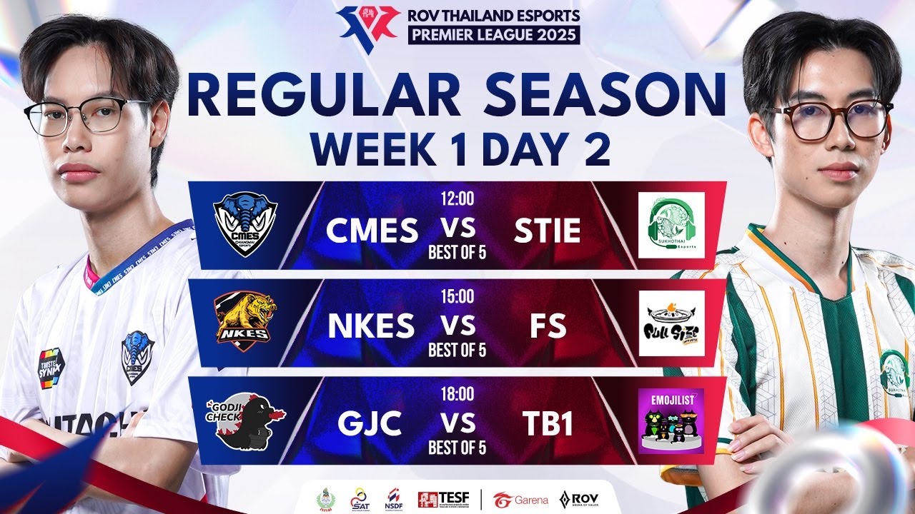 🔴𝐋𝐈𝐕𝐄 การแข่งขัน RoV Thailand Esports Premier League (TEPL) 2025🏆 ชิงตั๋วเข้าแข่งใน RoV Pro League