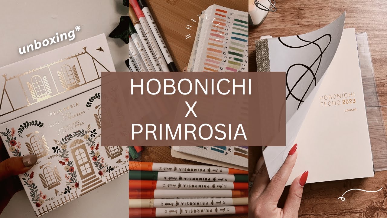 Testing Primrosia Dual Tip Pens in my Hobonichi Cousin