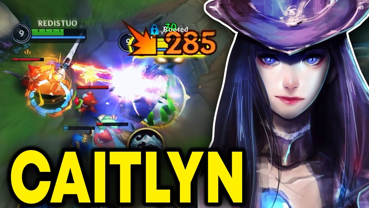 Wild Rift Caitlyn Dragon Lane Gameplay in Season 17 (Build & Runes)