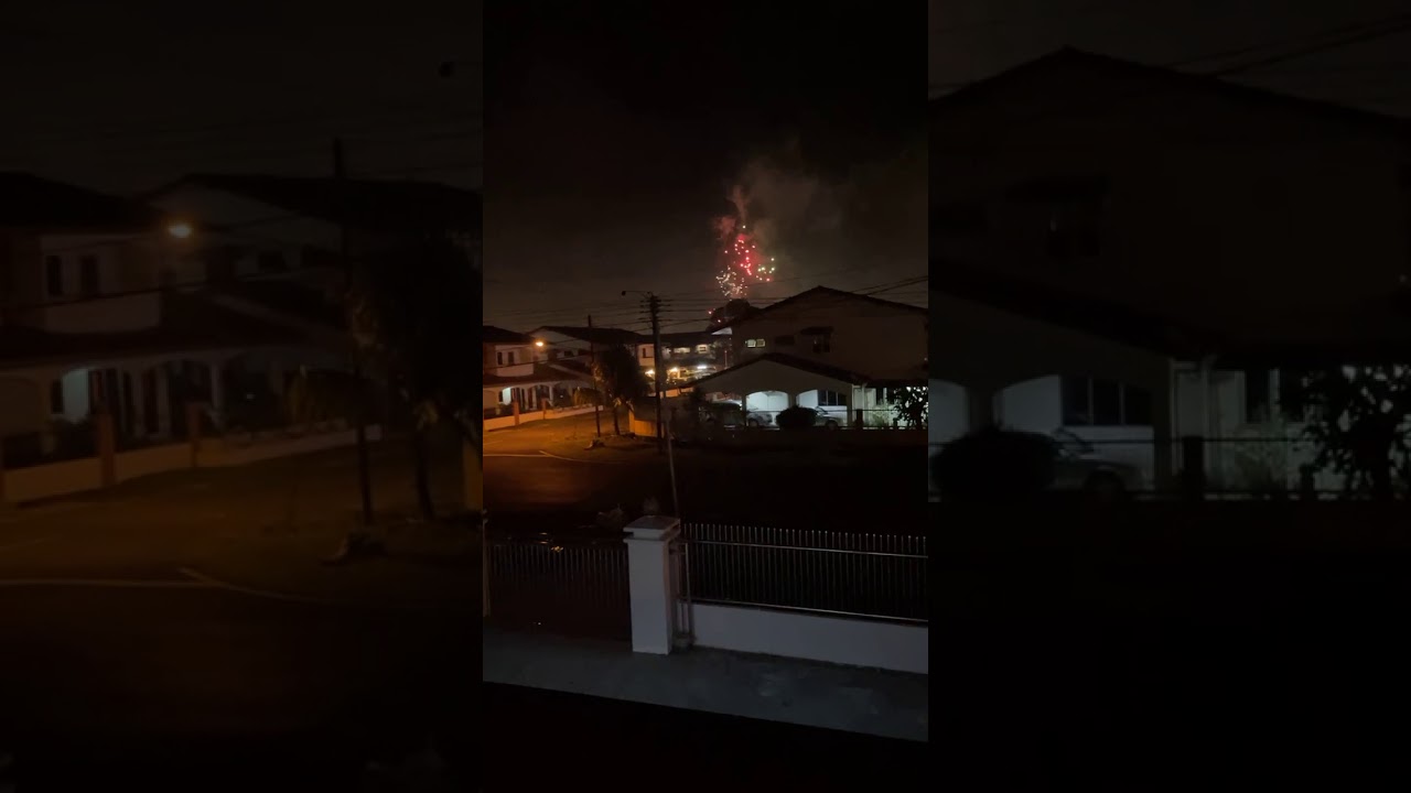 Cny firework sibu 2021