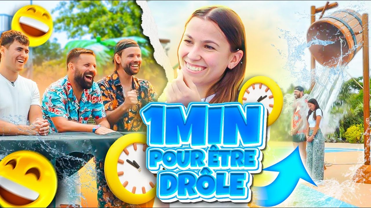 1 MIN POUR FAIRE RIRE ou tu TOMBES &Agrave; L'EAU  - avec ​⁠@lacompagnieoff et @vince.inacheve