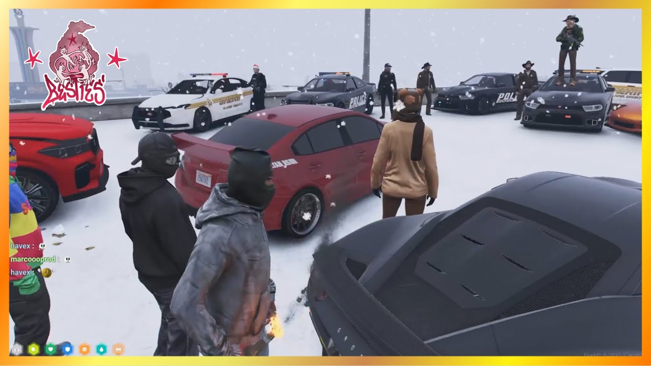 Лучшие подруги ведут переговоры с полицией, чтобы спасти Джека | NoPixel 4.0 GTA RP