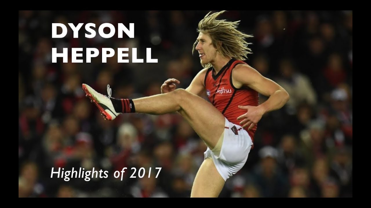 Dyson Heppell Highlights of 2017 - The Captain of Essendon