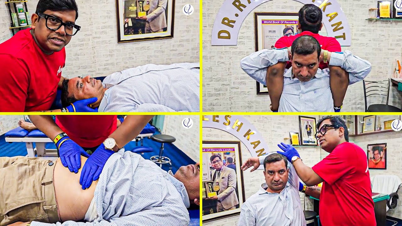 6 Year Old Back Pain And Acidity Treatment By Dr. Rajneesh Kant | #chiropractor | #RKM
