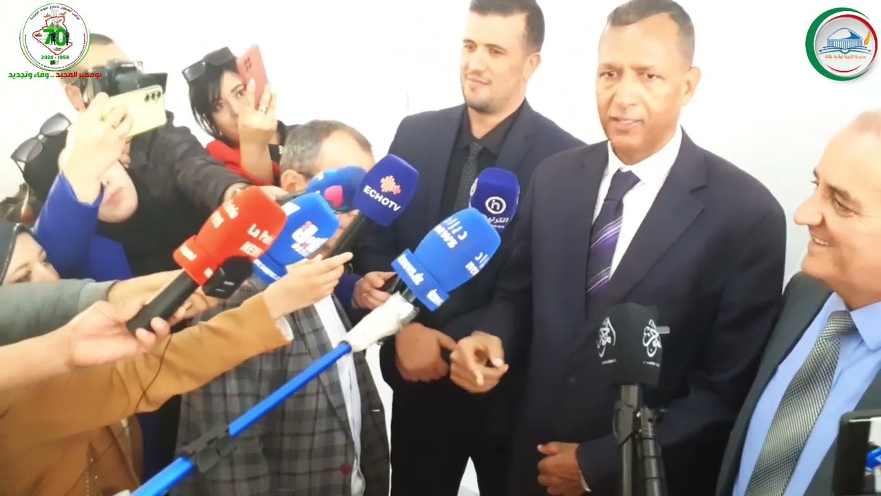 والي ولاية باتنة، الدكتور محمد بن مالك، يدشن ثانوية الإخوة عباس التعويضية بحي كشيدة