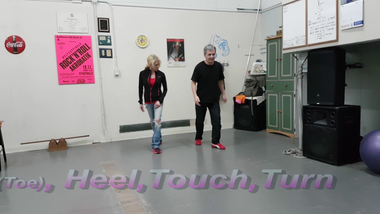 Boogie Lesson # 14 - Heel and Toe Turns -Triple/Double/Single Timing