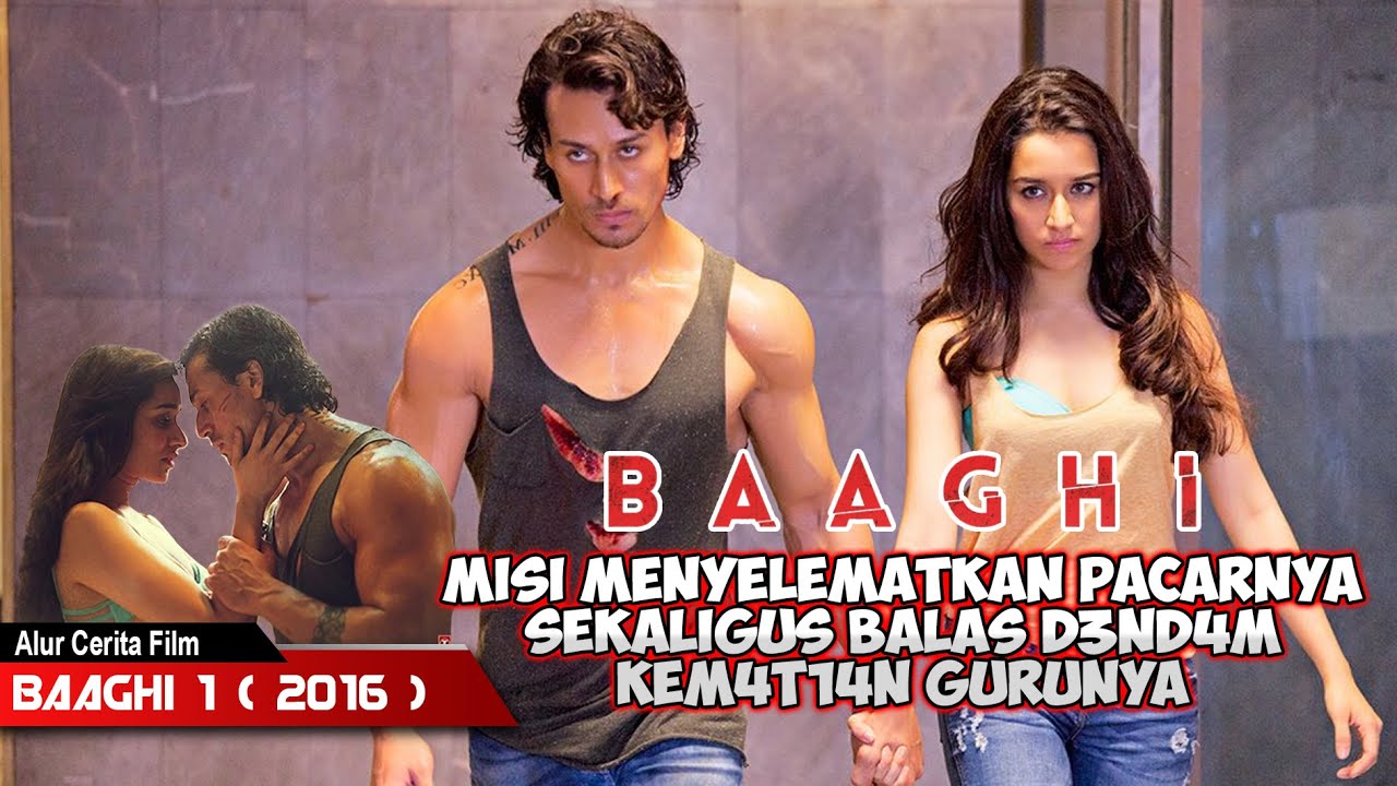 PREMAN PASAR VS JUARA DUNIA SILAT || Alur Cerita Film India BAAGHI 1