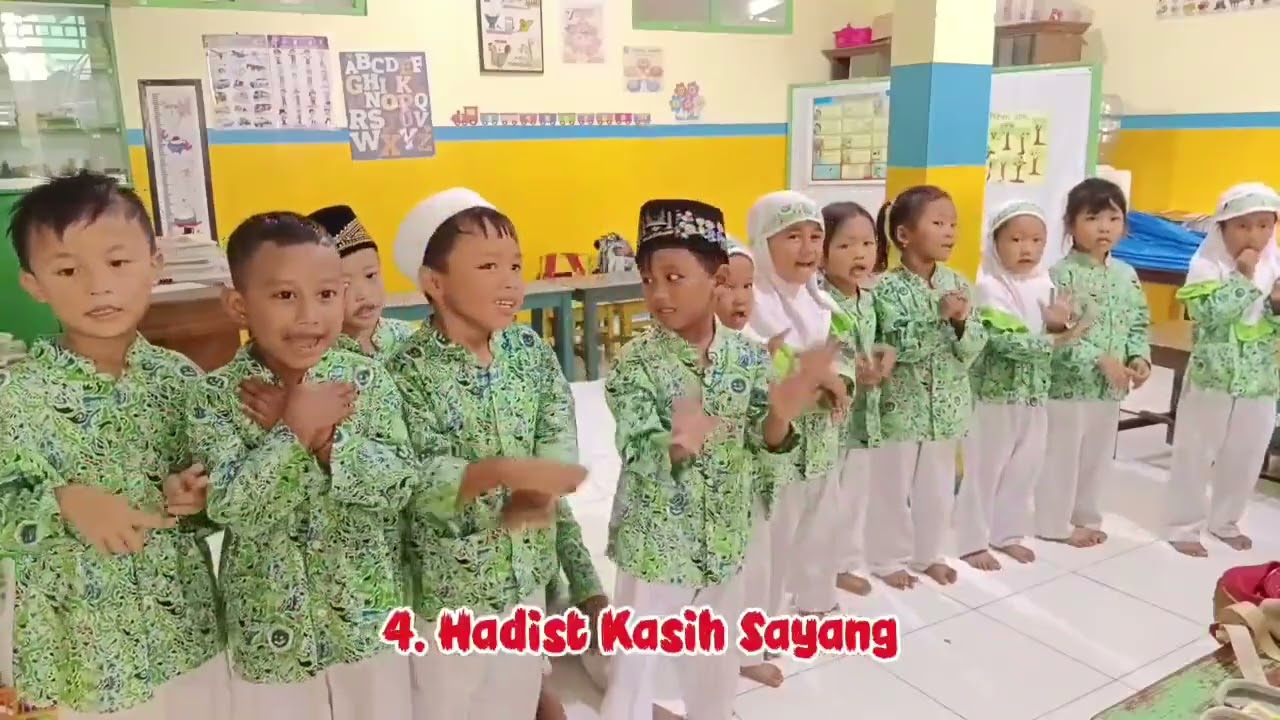 Hadist-hadist Pendek Anak RA MAZRO'ATUL HUDA Desa Sari Gajah Demak