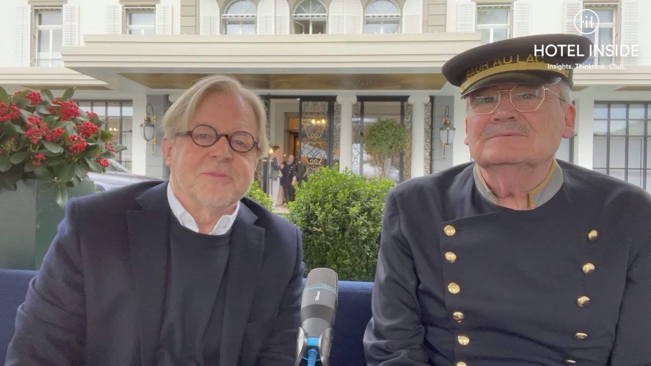 Hotel Inside-Talk mit Hans Stricker, Doorman im Baur au Lac (23.03.23)